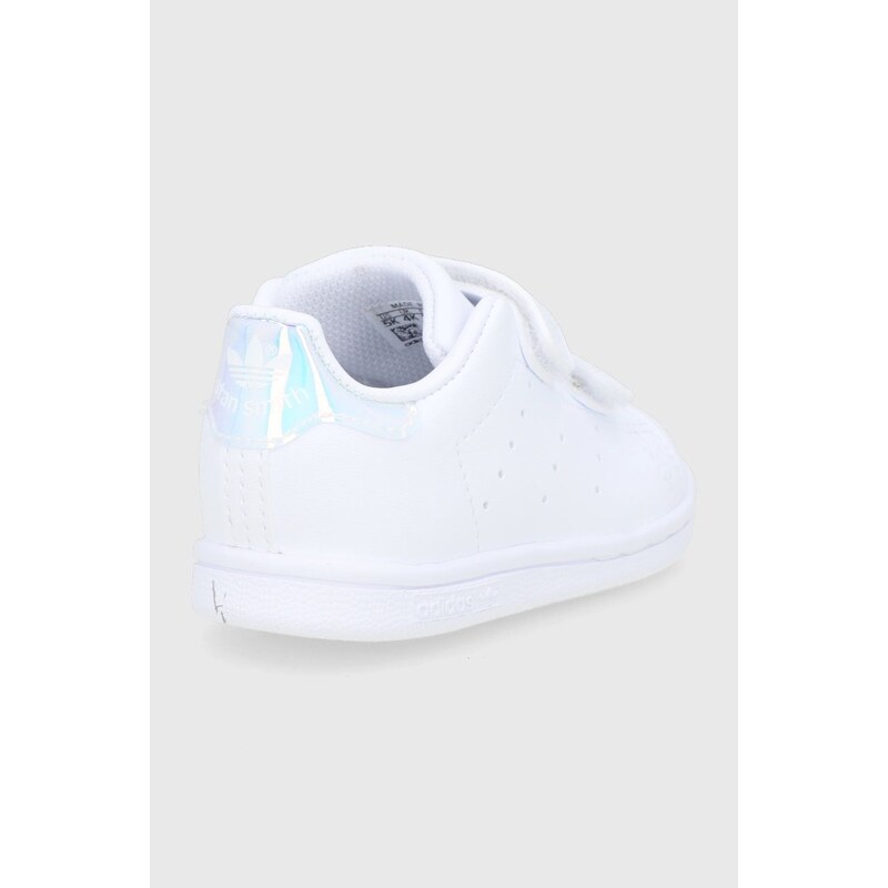 Dětské boty adidas Originals FX7537 bílá barva