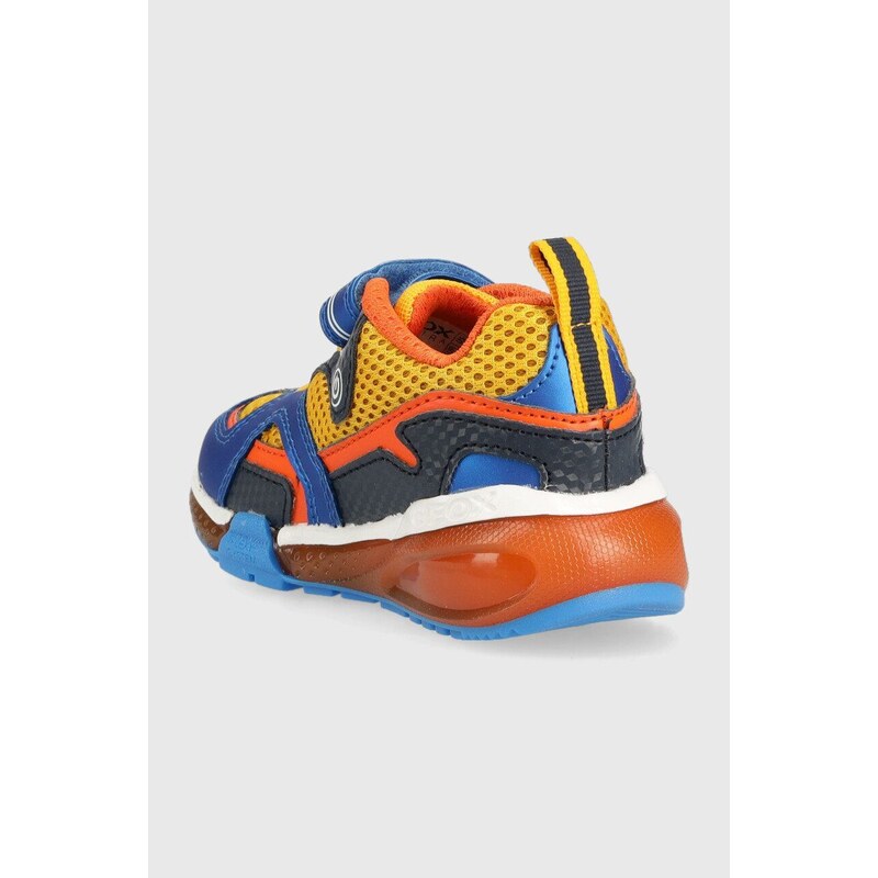 Dětské sneakers boty Geox oranžová barva