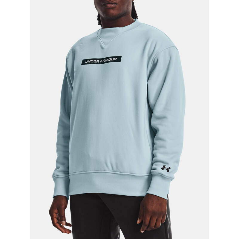 Under Armour MMikina UA DNA CREW-BLU - Pánské