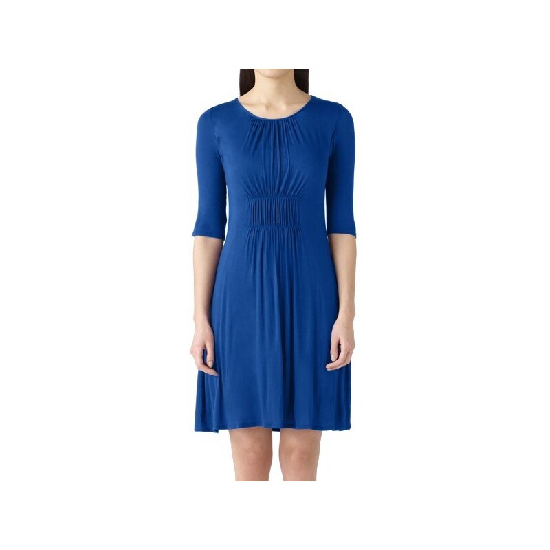 Dámské / dívčí modré pružné šaty A1056
