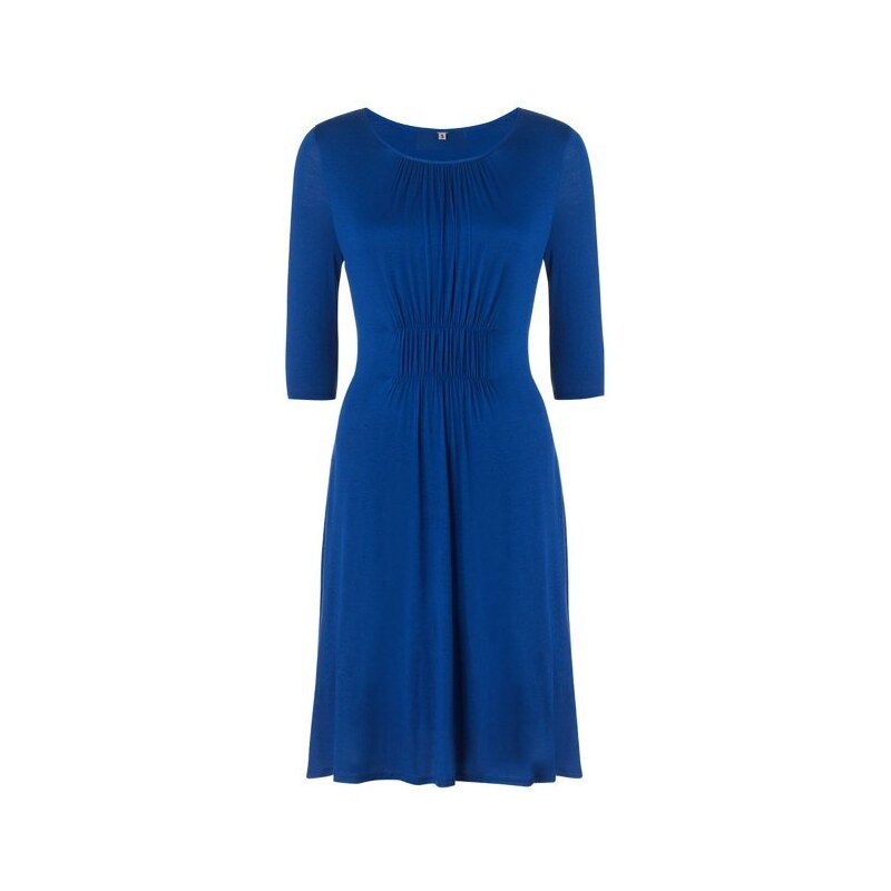 Dámské / dívčí modré pružné šaty A1056