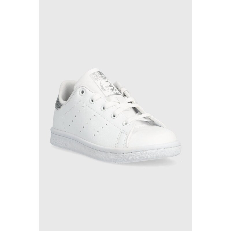 Dětské sneakers boty adidas Originals STAN SMITH C bílá barva