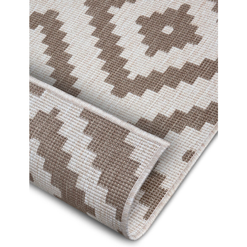 NORTHRUGS - Hanse Home koberce Kusový koberec Twin-Wendeteppiche 105460 Linen – na ven i na doma - 80x150 cm