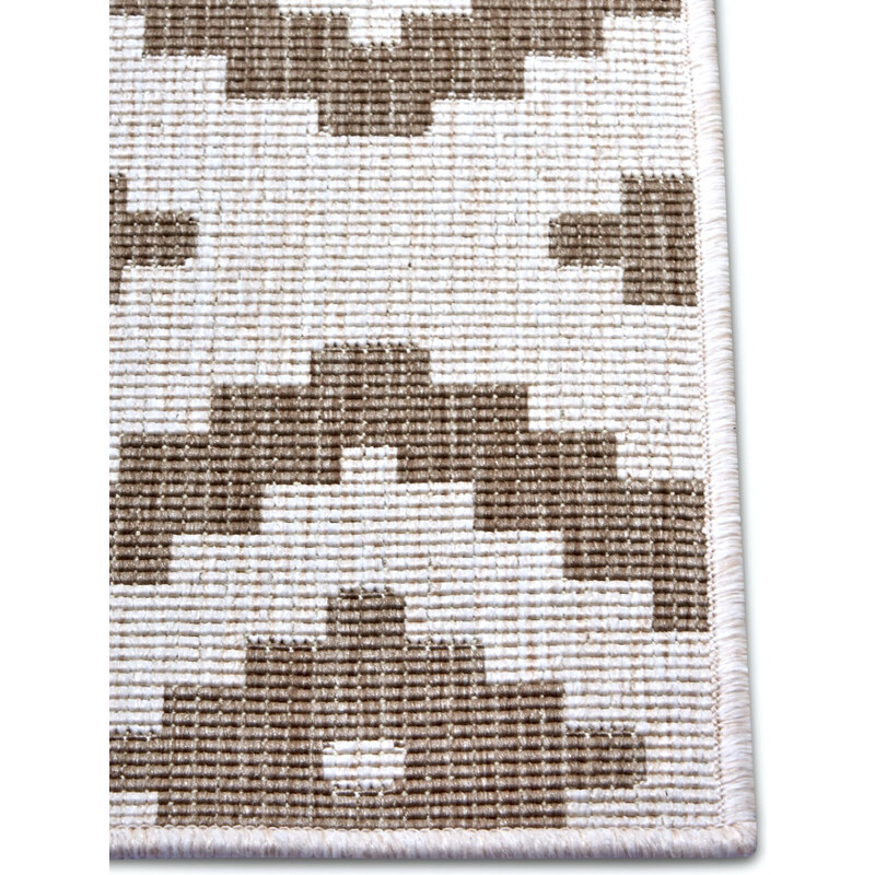 NORTHRUGS - Hanse Home koberce Kusový koberec Twin-Wendeteppiche 105460 Linen – na ven i na doma - 80x150 cm