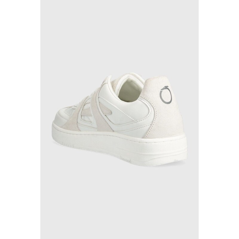 Sneakers boty Trussardi Laurel Cup bílá barva, 77A00485 9Y099998