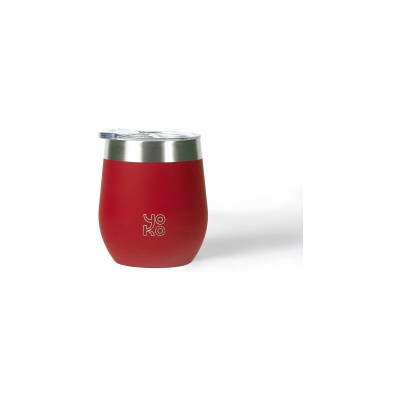 Yoko Design nerezový termohrnek na kávu Rouge 250ml