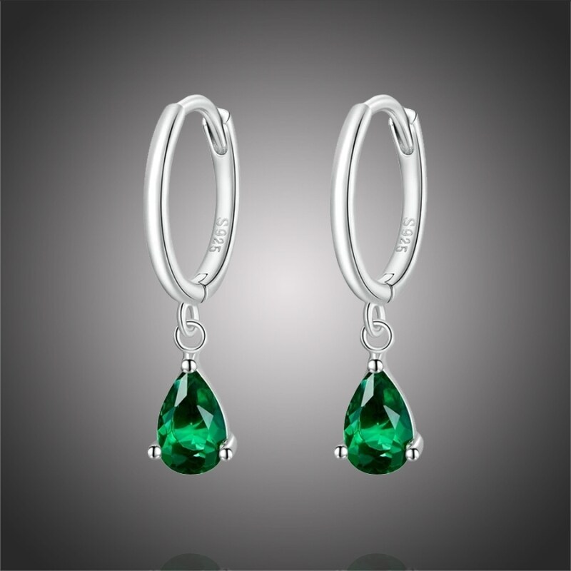GRACE Silver Jewellery Stříbrné náušnice Swarovski Elements Dióna, 76585032