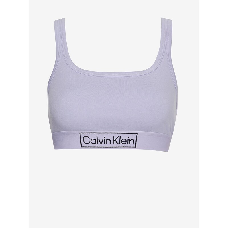 Světle fialová podprsenka Calvin Klein Underwear - Dámské