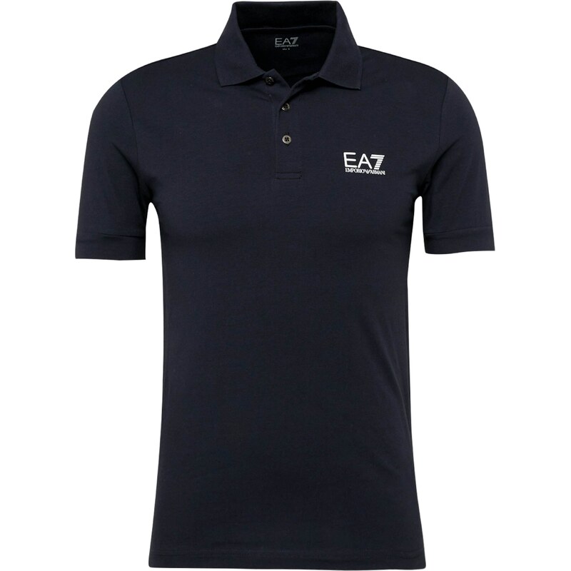 EA7 Emporio Armani Tričko námořnická modř / bílá