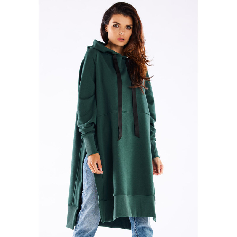 Infinite You Womans Hoodie M279 Green