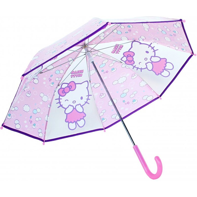 Vadobag Dětský / dívčí deštník Hello Kitty