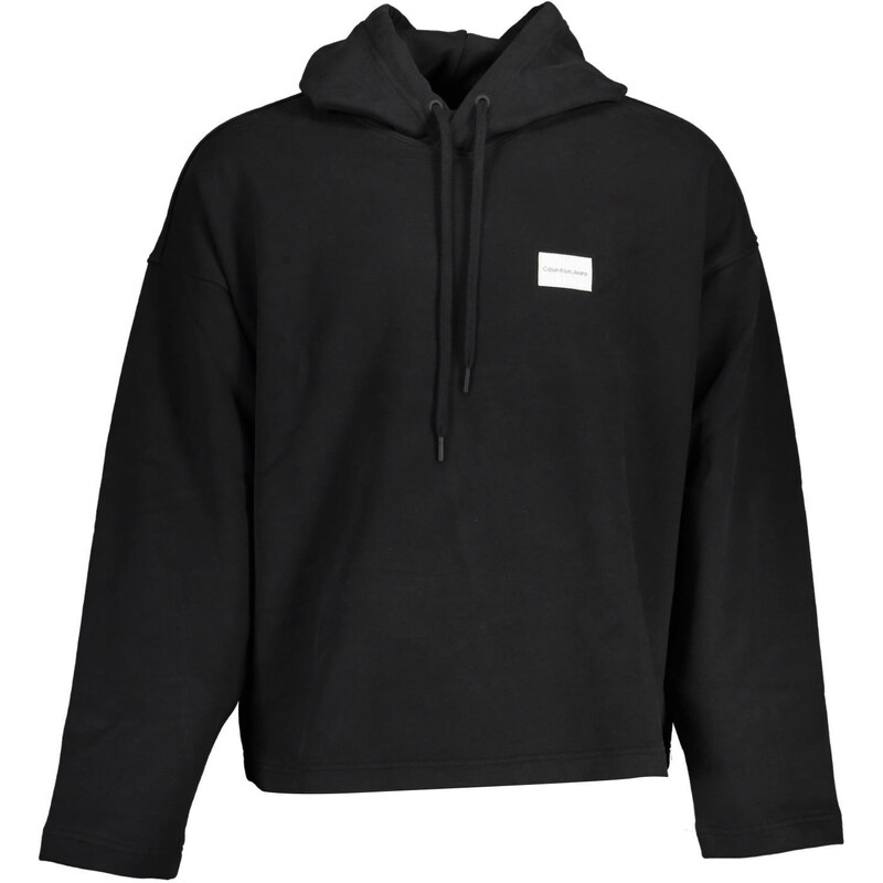 Černá mMikina Calvin Klein s kapucí