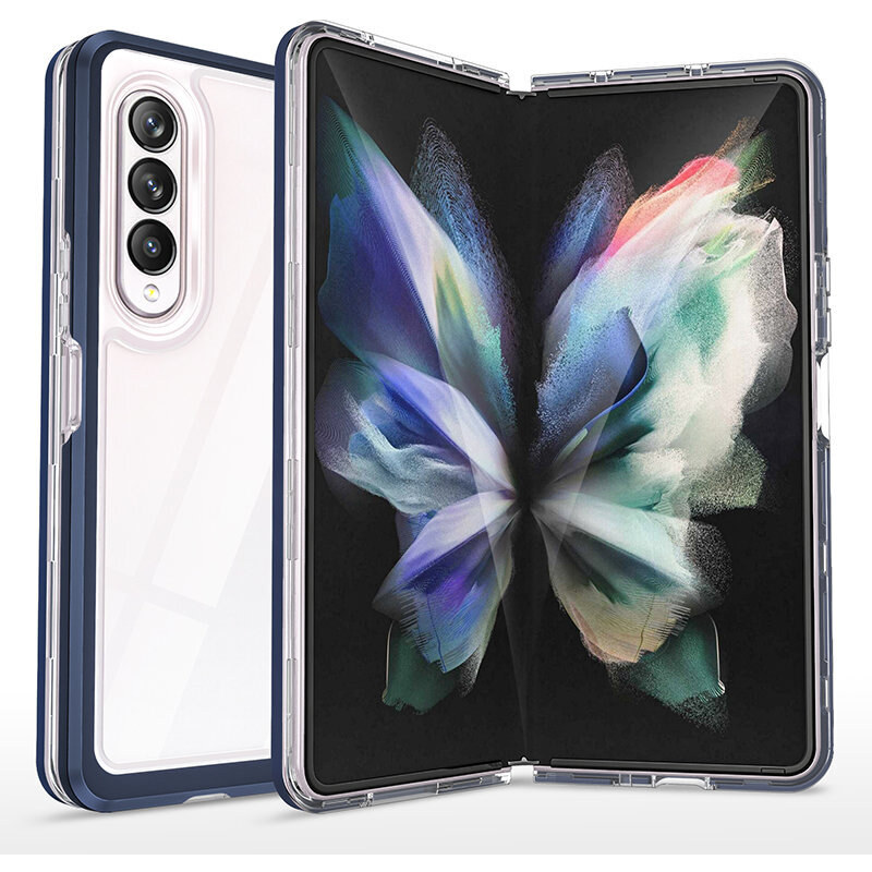 IZMAEL.eu Hybridní pouzdro 3 v 1 pro Samsung Galaxy Z Fold 4 modrá