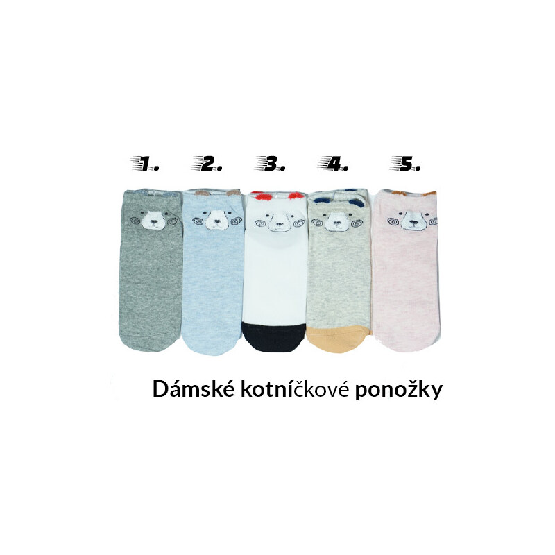 DÁMSKÉ KOTNÍČKOVÉ PONOŽKY Aura.Via NDP3222 76610732