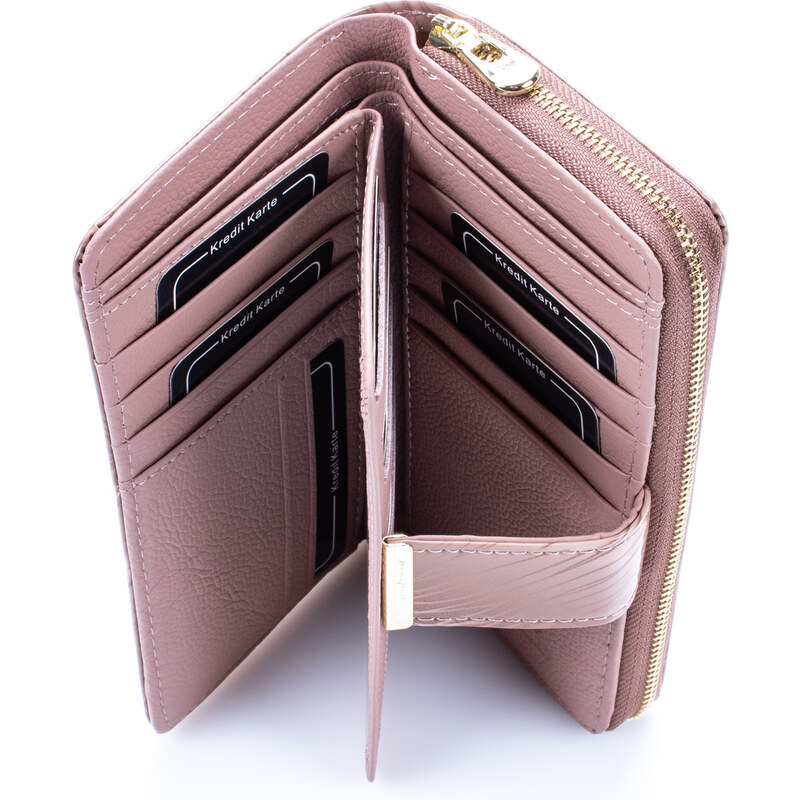 Jennifer Jones Dámská kožená peněženka 5280-11 béžová