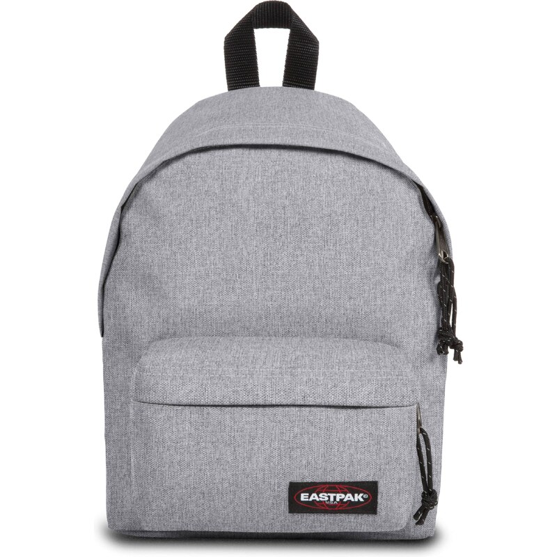 EASTPAK Batoh Orbit šedý melír / karmínově červené / černá /