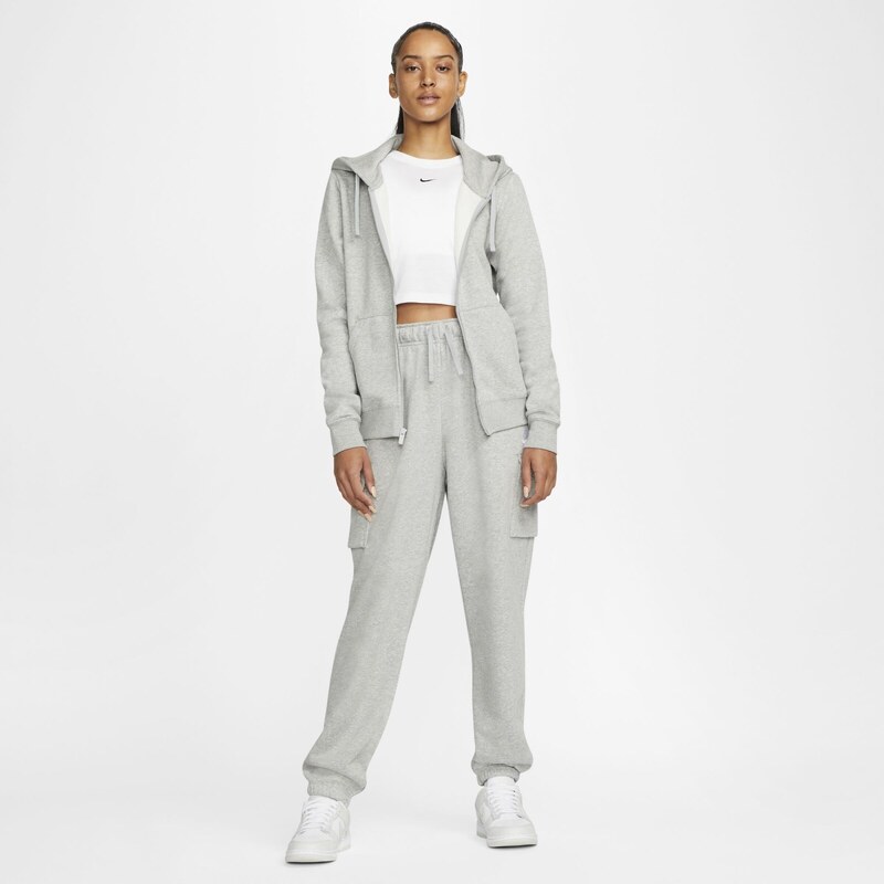 Nike Sportswear Club Fleece DK GREY HEATHER/WHITE