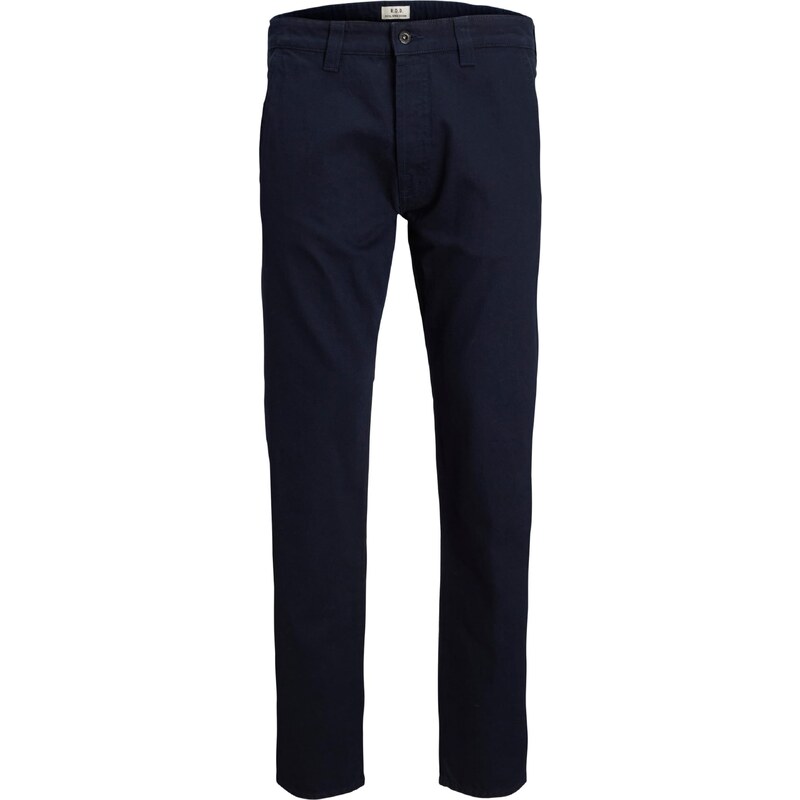 JACK & JONES Chino kalhoty Chris černá
