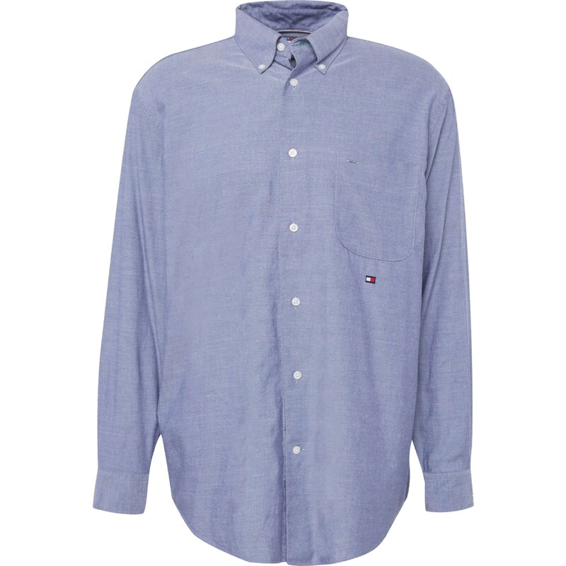 TOMMY HILFIGER Košile tmavě modrá / modrý melír / červená / bílá