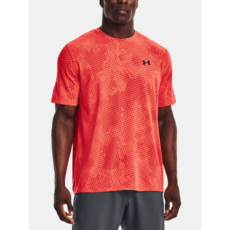 Under Armour Tričko UA Training Vent Jacq SS-RED - Pánské