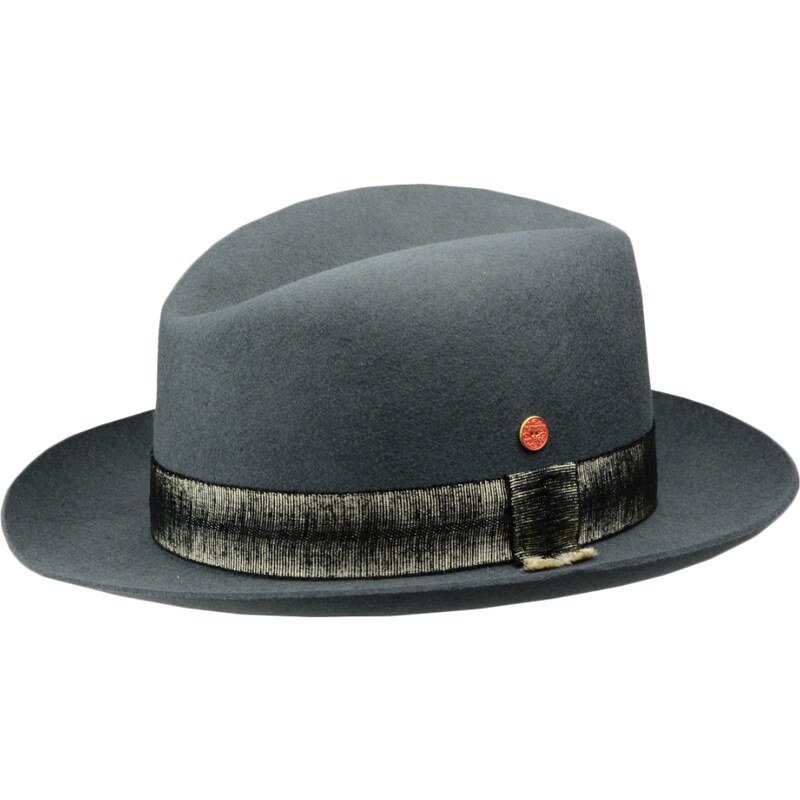 Luxusní šedý klobouk Mayser - Victor