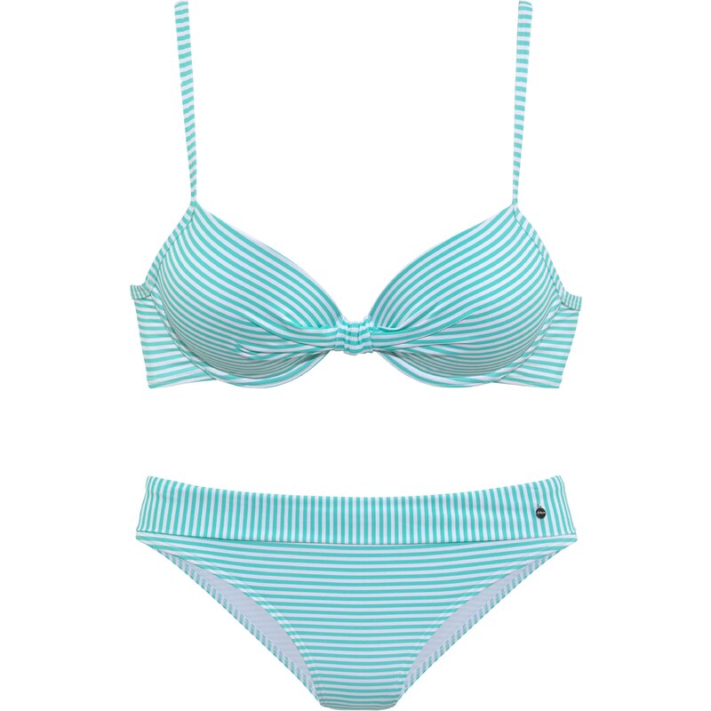 s.Oliver Bikiny mátová / bílá