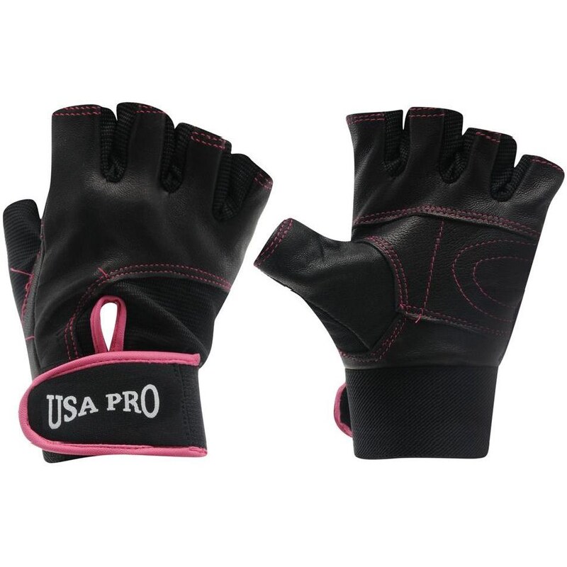 Usa Pro Leather Training Gloves Ladies