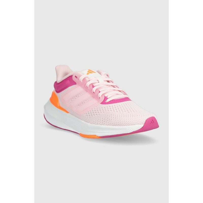 Dětské sneakers boty adidas ULTRABOUNCE J růžová barva