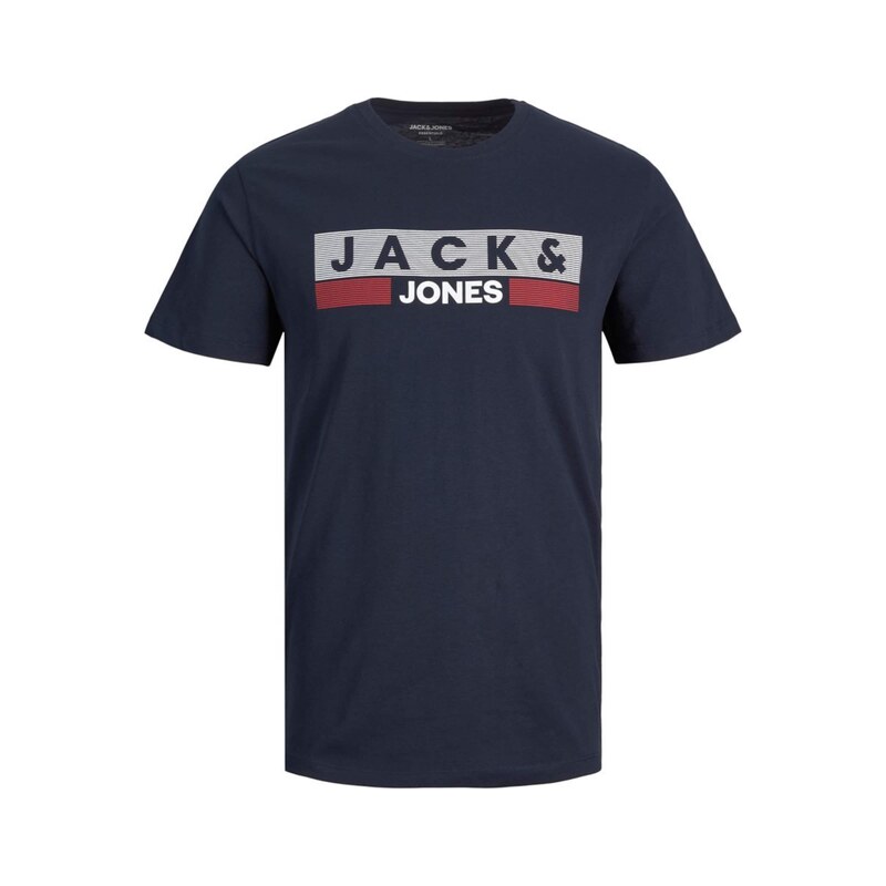Jack & Jones Plus Tričko JJECorp modrá
