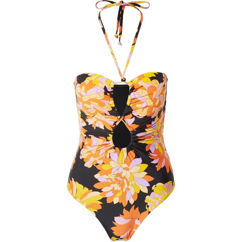 Seafolly Plavky Palm Springs pastelově žlutá / světle fialová / 109424380