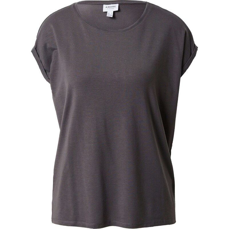 VERO MODA Tričko Ava čedičová šedá 92335587