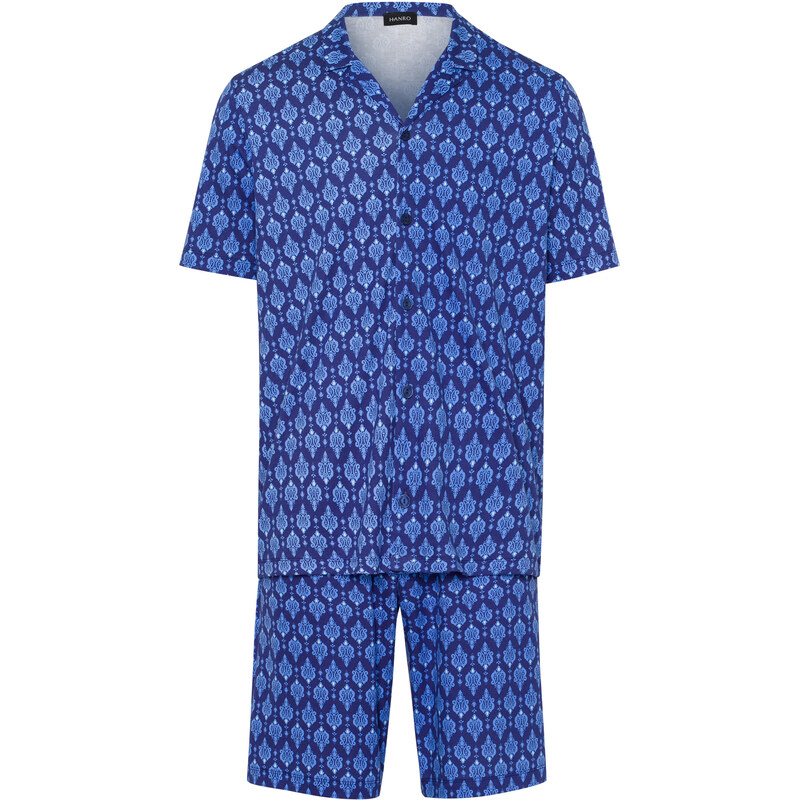 Pánské krátké pyžamo HANRO ornament reverse