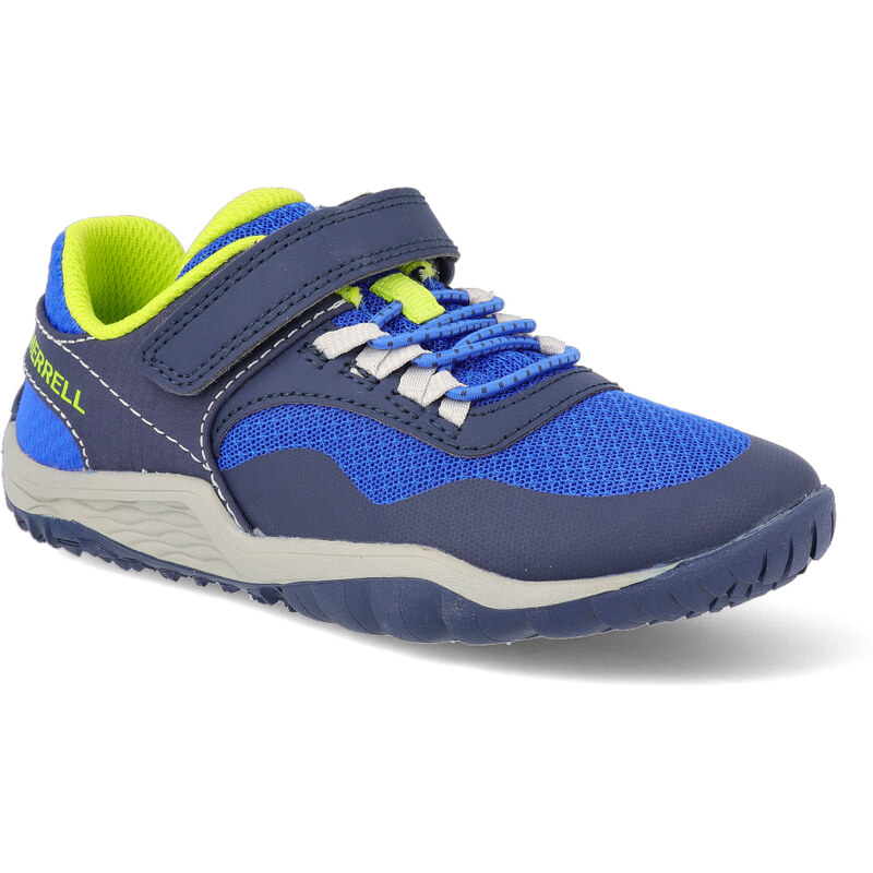 Sportovní tenisky Merrell - Trail Glove 7 A/C Blue/Lime vegan modré