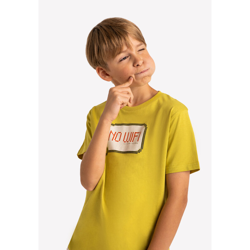 Volcano Kids's Regular T-Shirt T-Nowifi Junior B02414-S22