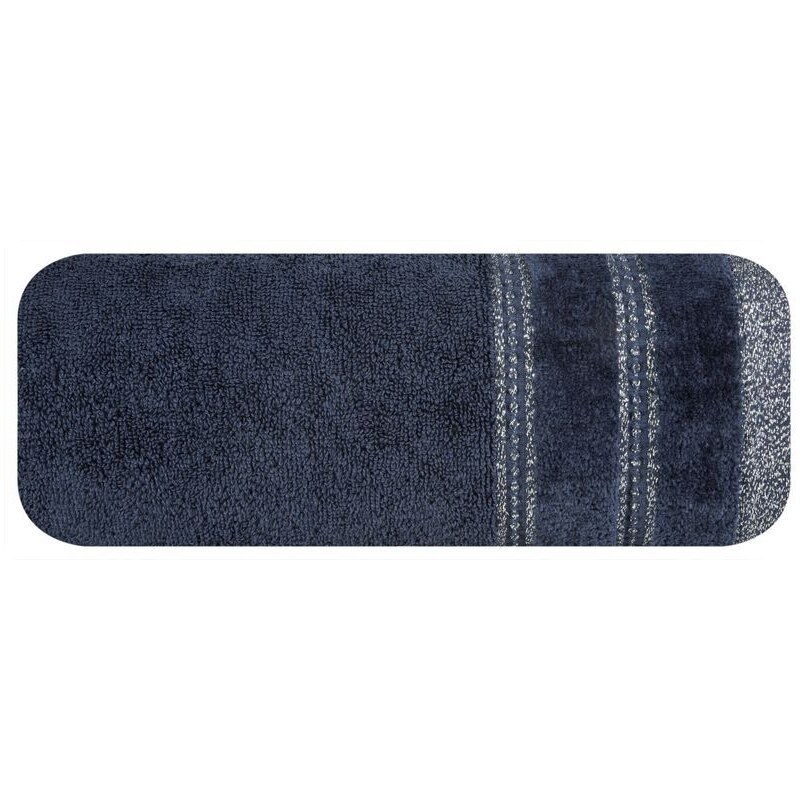 Eurofirany Unisex's Towel 375354 Navy Blue