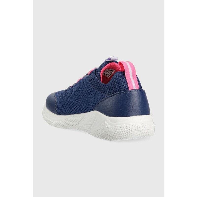 Dětské sneakers boty Geox tmavomodrá barva