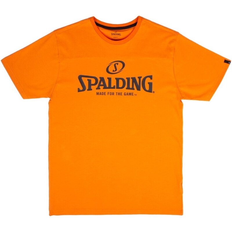 Triko Spalding Essential Logo Tee 40221626-orangeochreblack