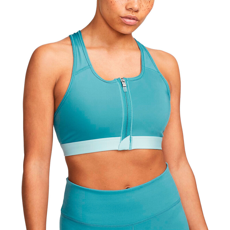 Podprsenka Nike Swoosh Women’s Medium-Support Padded Zip-Front Sports Bra dd1205-440