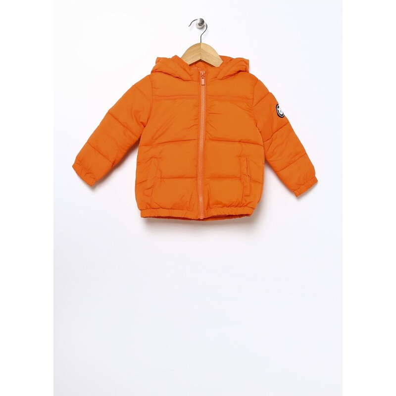 Koton Baby Orange Coat 3wmb20011tw