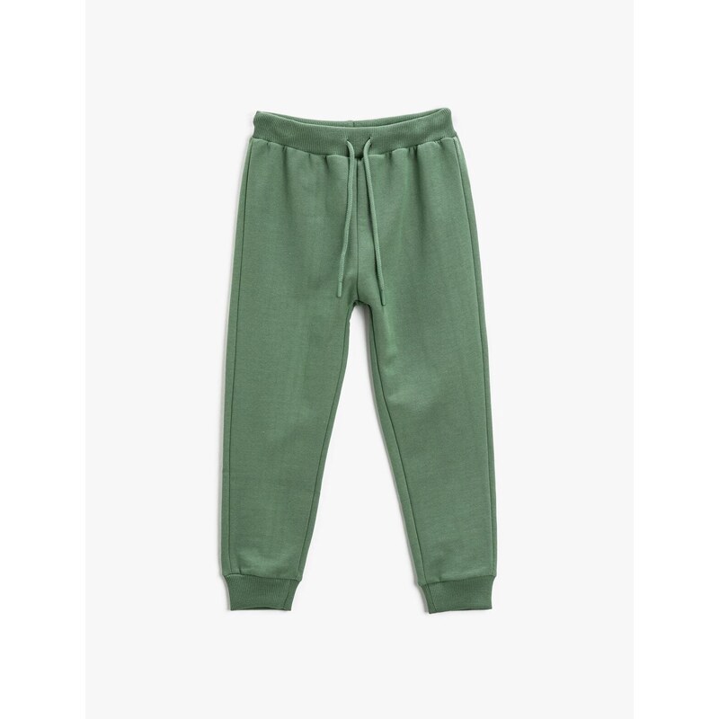 Koton Basic Jogger Sweatpants with Tie Waist