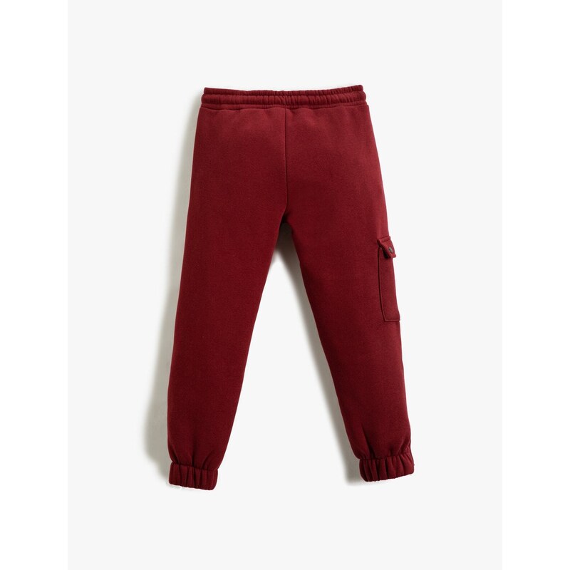 Koton Jogger Pants With Thick Flap, Pocket Detailed, Zippered Legs.