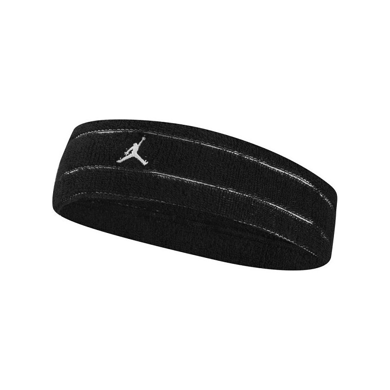 Jordan Jumpman Terry Headband / Černá, Bílá