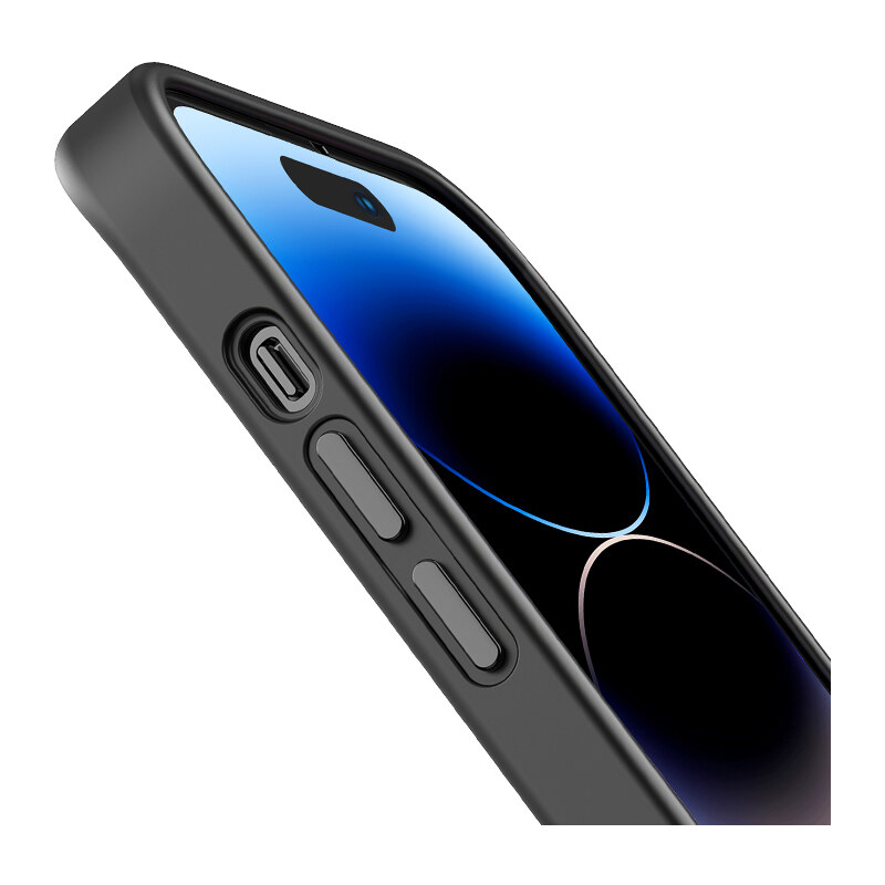 Ochranný kryt pro iPhone 14 Pro - Hoco, GoldenShield Black
