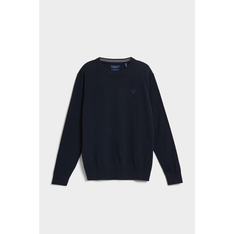 SVETR GANT D1. CASHMERE C-NECK modrá S