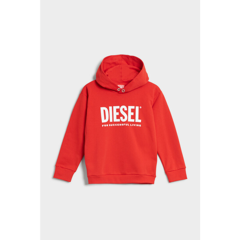 MIKINA DIESEL SDIVISION-LOGOX OVER SWEAT-SHIRT