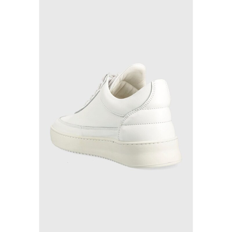 Kožené sneakers boty Filling Pieces Low Top Ripple Nappa bílá barva, 25121721855