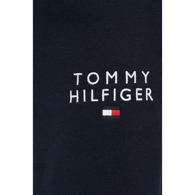 Šortky Tommy Hilfiger tmavomodrá barva