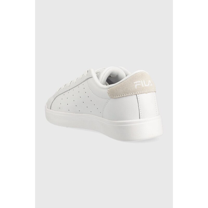 Kožené sneakers boty Fila LUSSO bílá barva, FFW0285