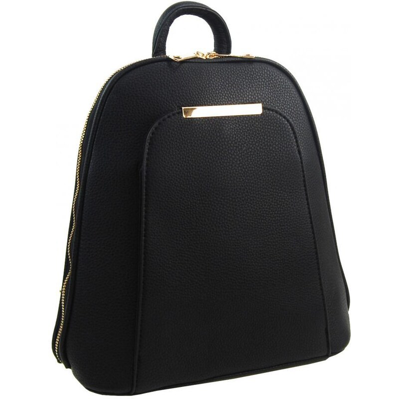 Jessica Bags Černý elegantní menší dámský batůžek / kabelka 76743118