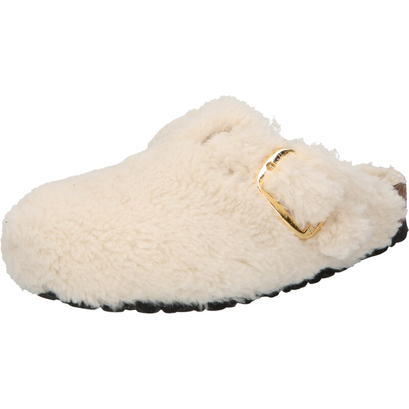 BIRKENSTOCK Pantofle Boston Big Buckle krémová / zlatá 101769711